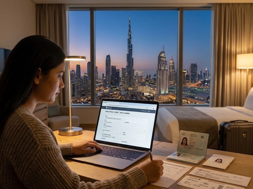 Applying for Dubai visit visa from Nepal