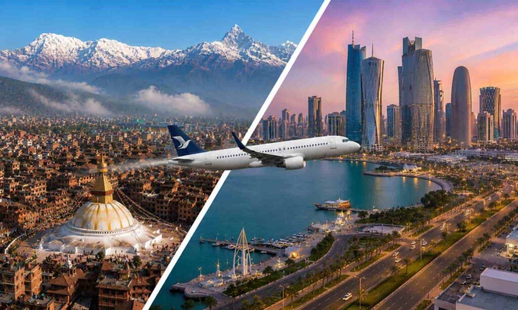Kathmandu to Doha Flight Package