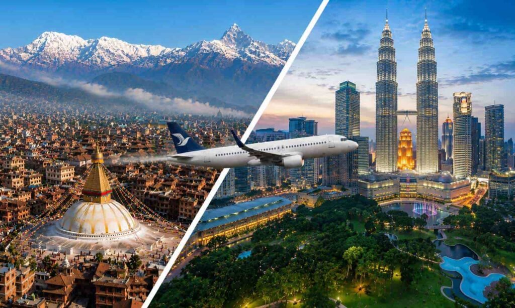 Kathmandu to Malaysia Flight Package