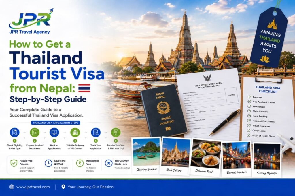 How to Get a Thailand Tourist Visa from Nepal: Step-by-Step Guide