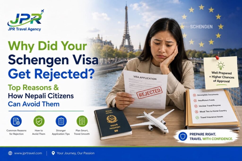 why did Schengen visa gets rejected its reason and how to avoid